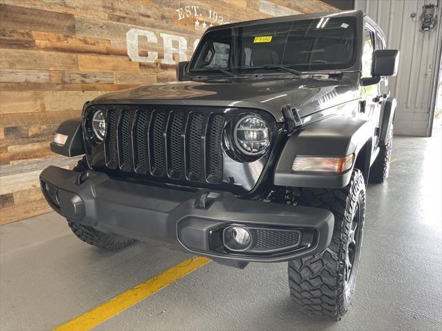 used 2020 Jeep Wrangler Unlimited car, priced at $33,794