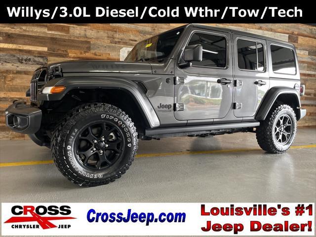 used 2020 Jeep Wrangler Unlimited car, priced at $33,794