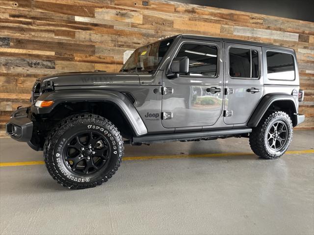 used 2020 Jeep Wrangler Unlimited car, priced at $33,794