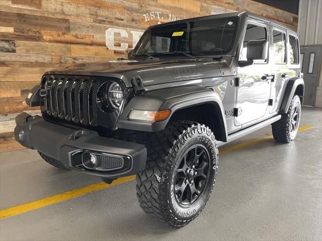 used 2020 Jeep Wrangler Unlimited car, priced at $33,794