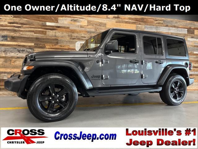 used 2021 Jeep Wrangler Unlimited car, priced at $33,111