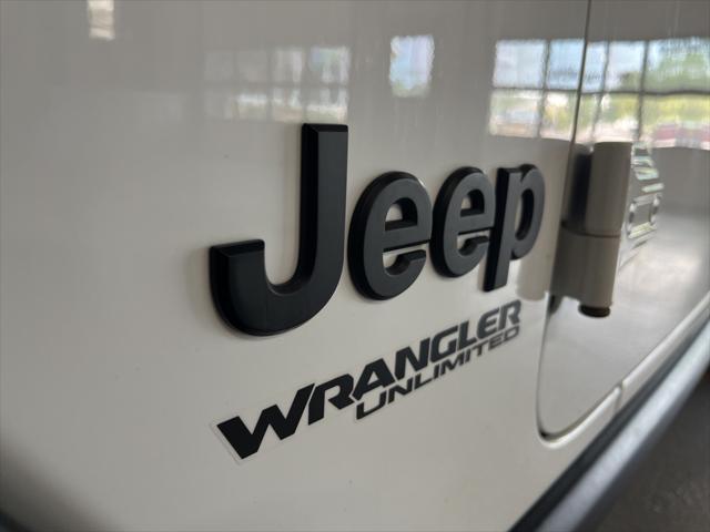 used 2021 Jeep Wrangler car, priced at $33,814