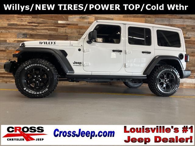 used 2021 Jeep Wrangler car, priced at $33,814