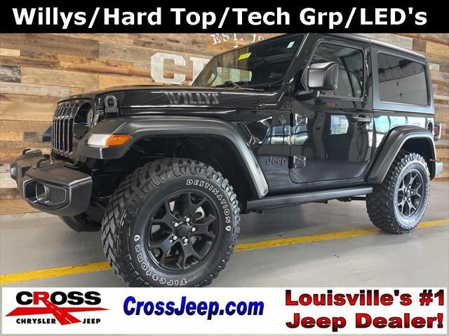 used 2021 Jeep Wrangler car, priced at $30,914