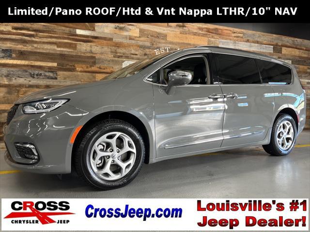 used 2022 Chrysler Pacifica car, priced at $37,060