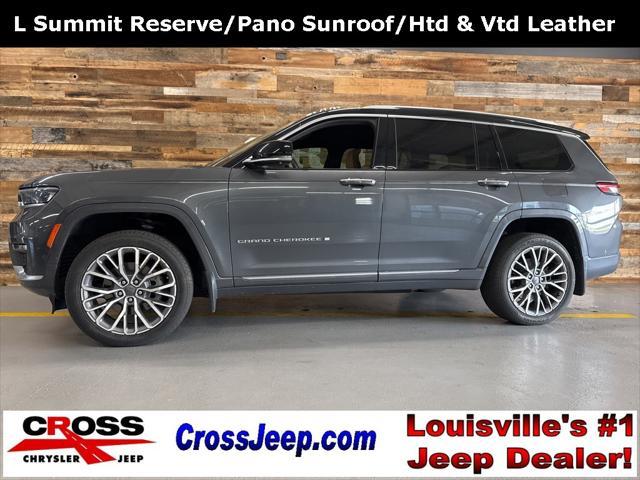 used 2021 Jeep Grand Cherokee L car, priced at $38,428