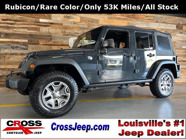 used 2016 Jeep Wrangler Unlimited car, priced at $26,871