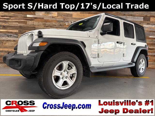 used 2019 Jeep Wrangler Unlimited car, priced at $24,764