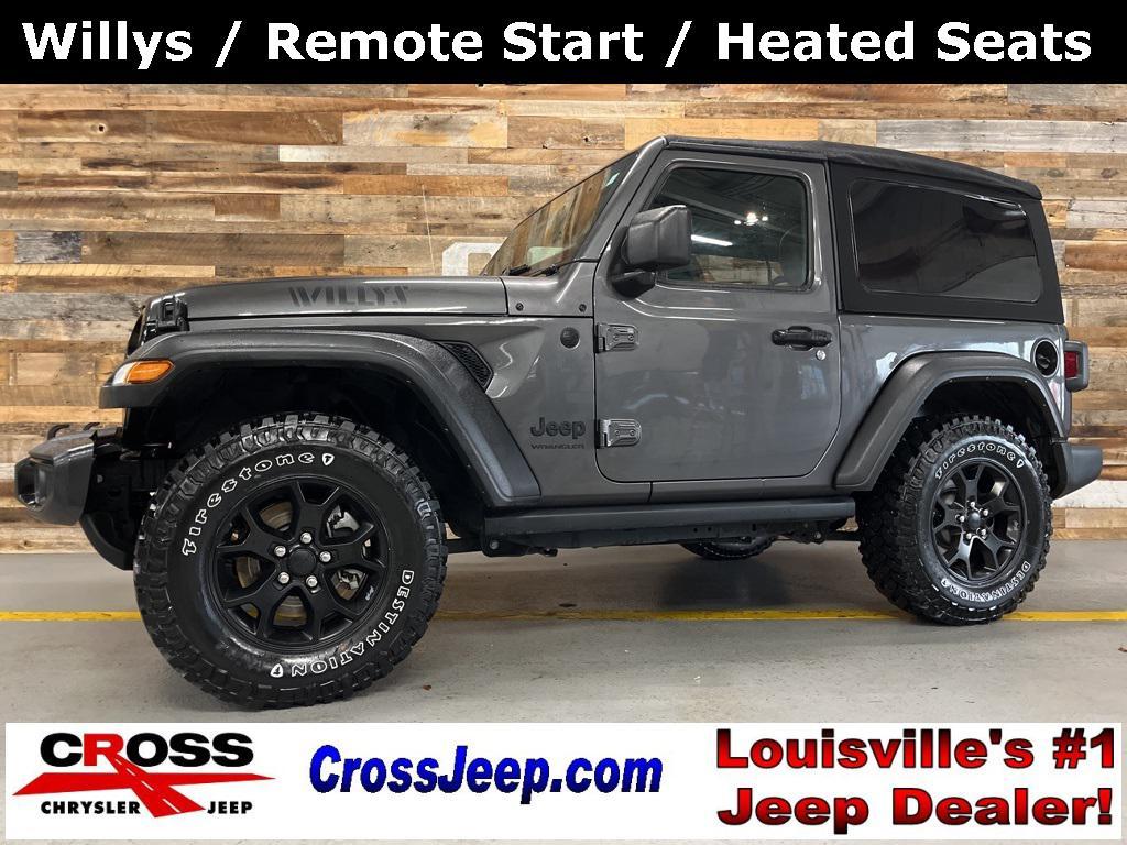 used 2022 Jeep Wrangler car, priced at $30,000