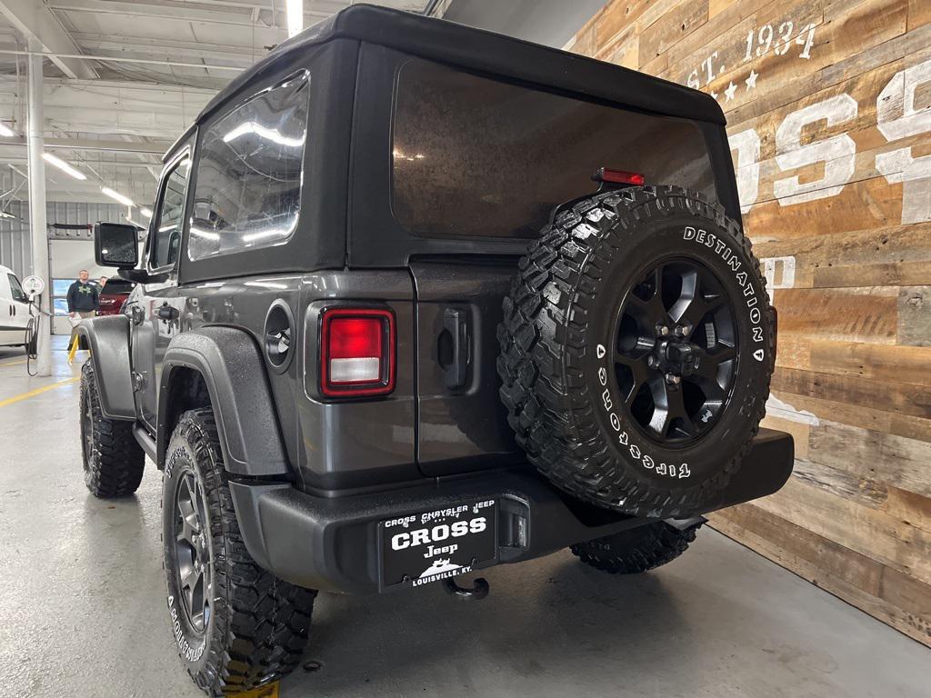 used 2022 Jeep Wrangler car, priced at $30,000