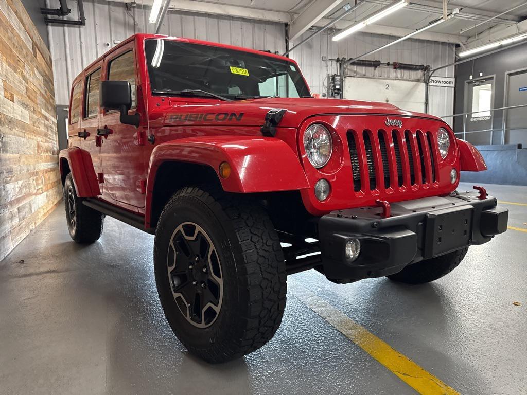 used 2015 Jeep Wrangler Unlimited car, priced at $17,178