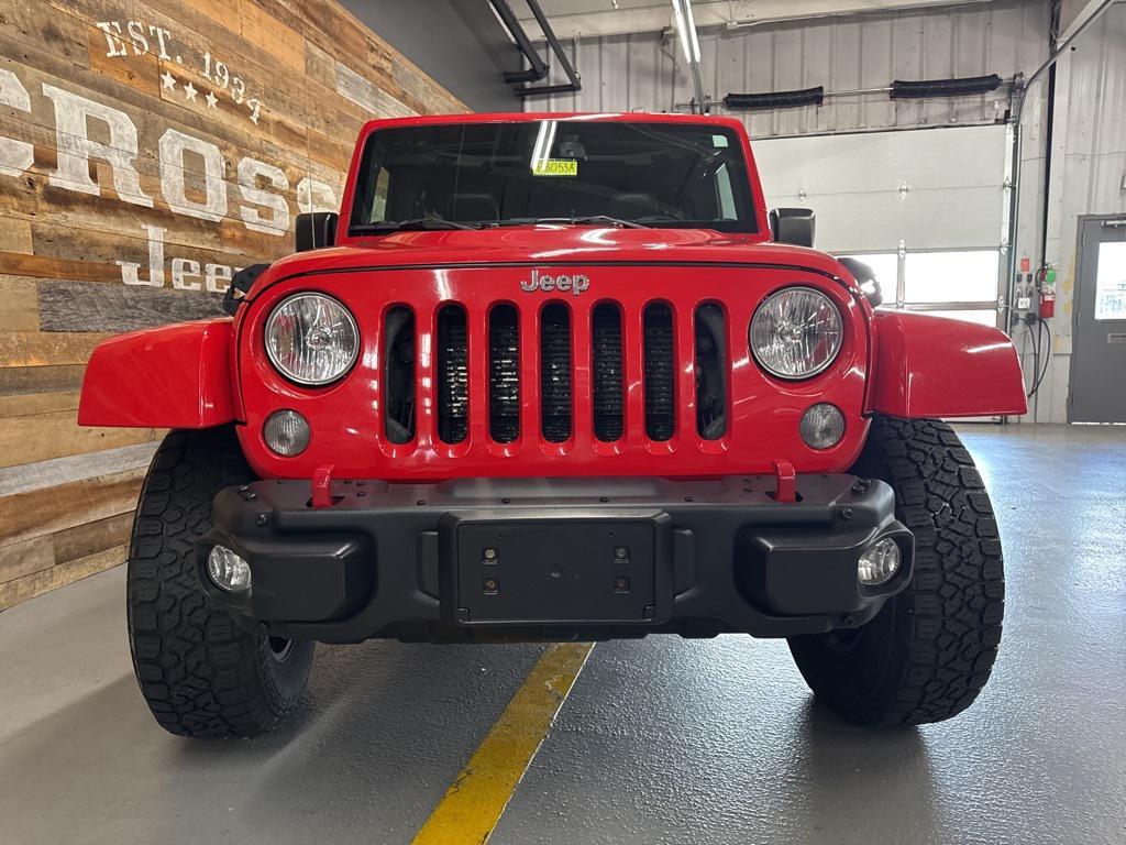 used 2015 Jeep Wrangler Unlimited car, priced at $17,178
