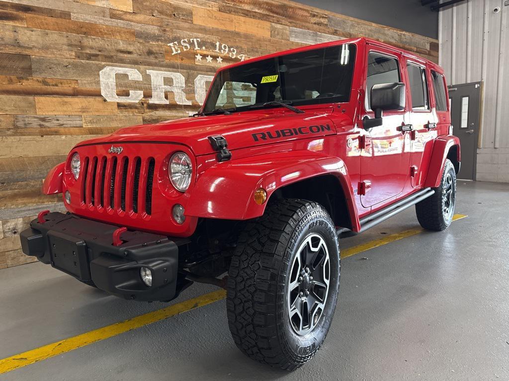 used 2015 Jeep Wrangler Unlimited car, priced at $17,178