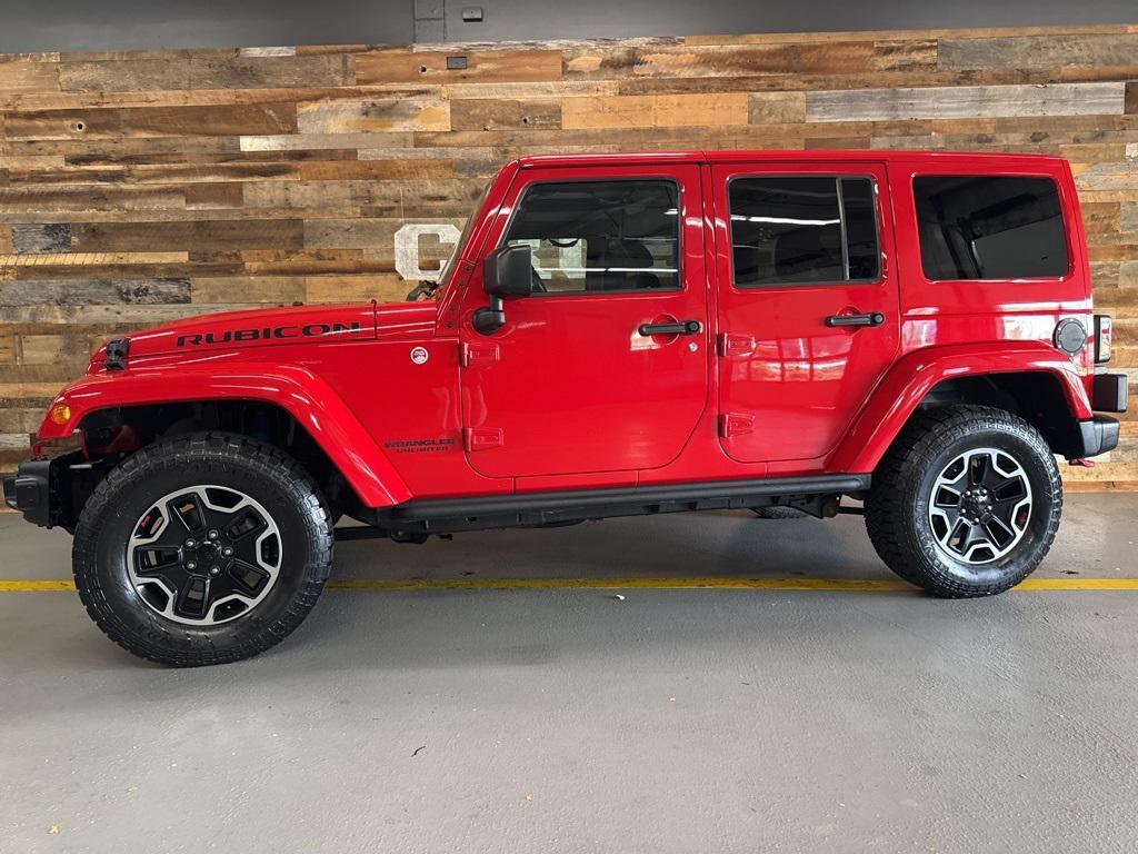 used 2015 Jeep Wrangler Unlimited car, priced at $17,178