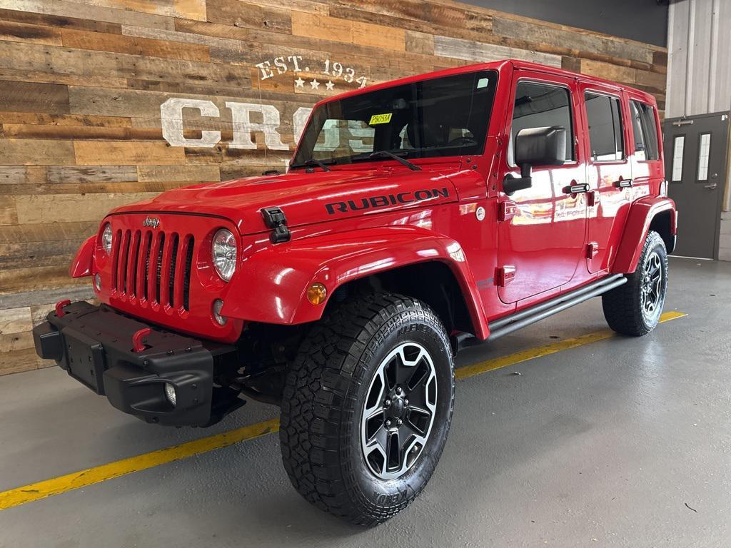 used 2015 Jeep Wrangler Unlimited car, priced at $17,178