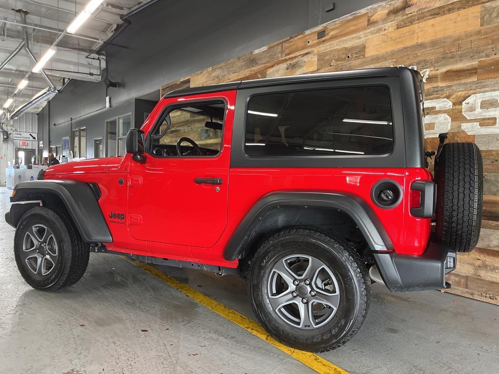 used 2022 Jeep Wrangler car, priced at $29,000