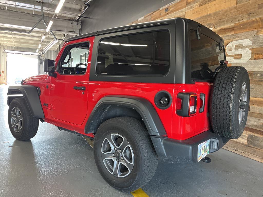 used 2022 Jeep Wrangler car, priced at $30,000
