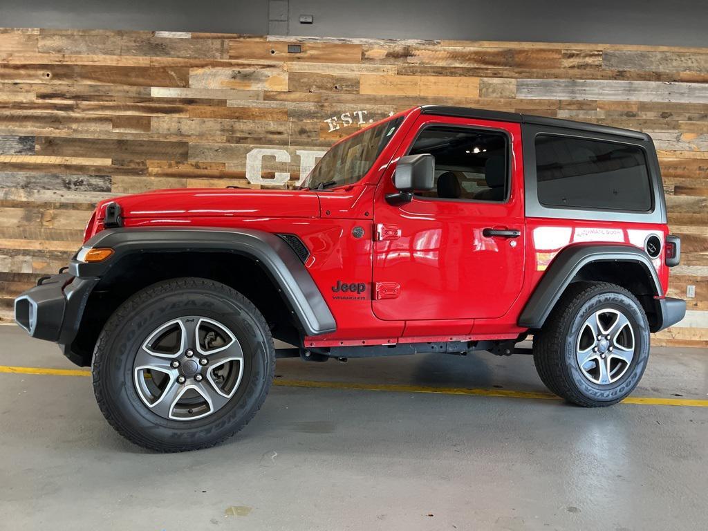 used 2022 Jeep Wrangler car, priced at $30,000