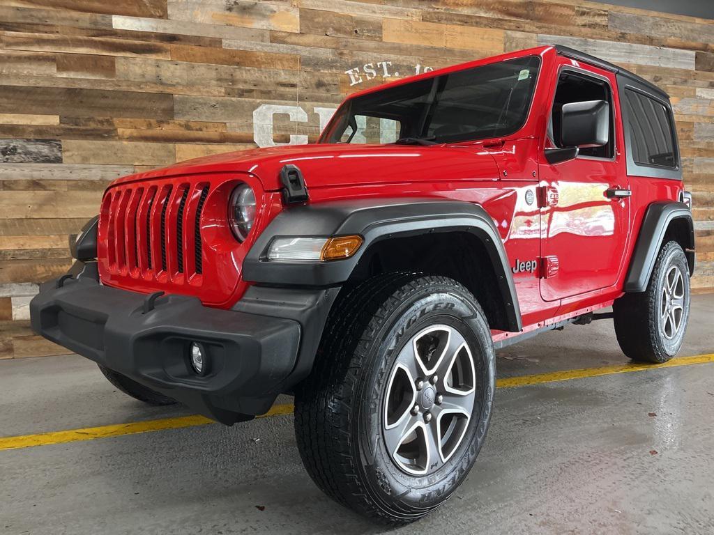 used 2022 Jeep Wrangler car, priced at $29,000