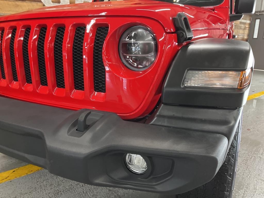used 2022 Jeep Wrangler car, priced at $29,000