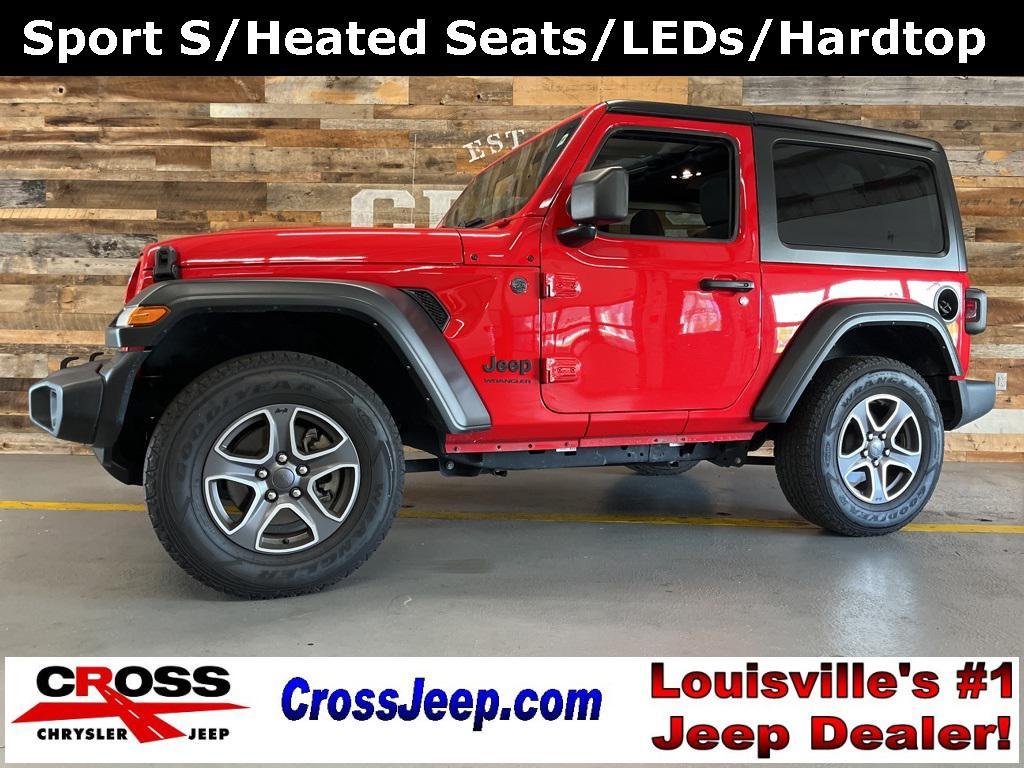 used 2022 Jeep Wrangler car, priced at $30,000
