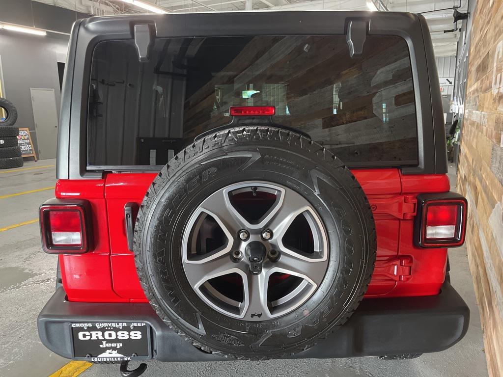 used 2022 Jeep Wrangler car, priced at $29,000