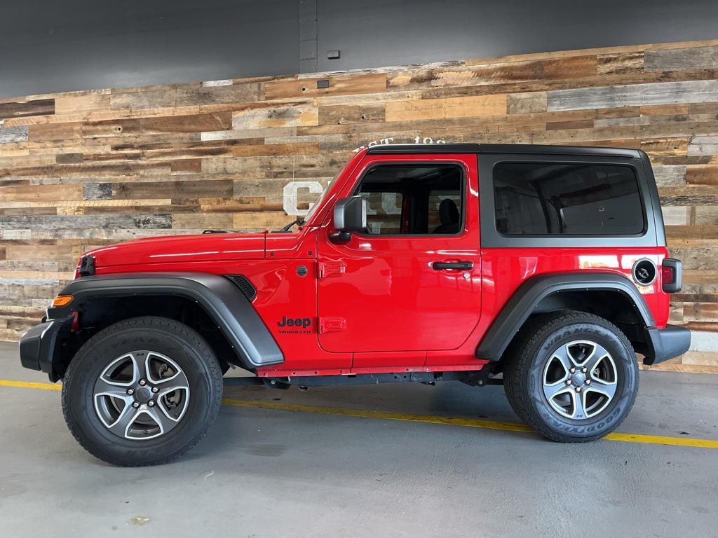 used 2022 Jeep Wrangler car, priced at $30,000
