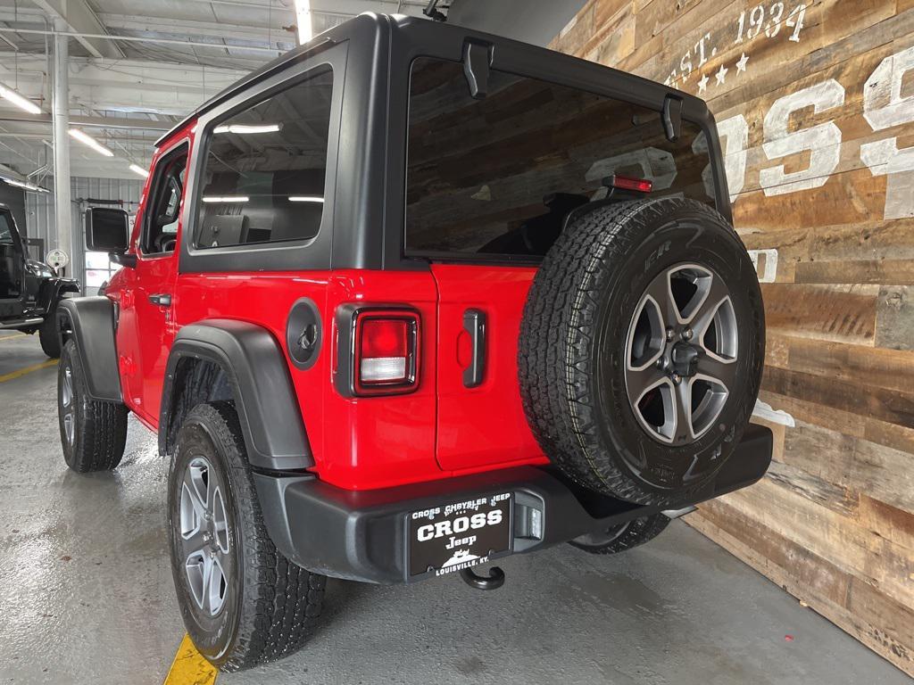 used 2022 Jeep Wrangler car, priced at $29,000