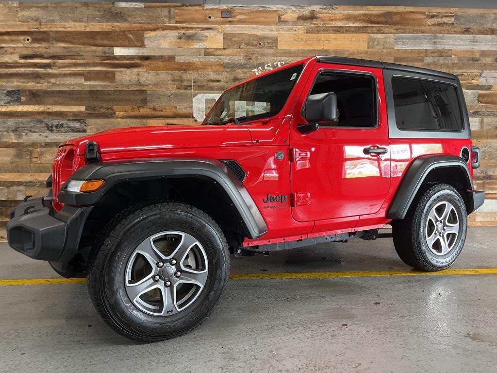 used 2022 Jeep Wrangler car, priced at $29,000