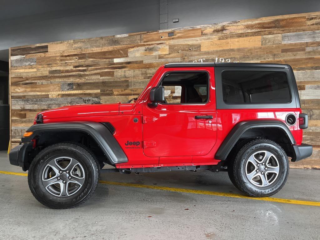 used 2022 Jeep Wrangler car, priced at $29,000