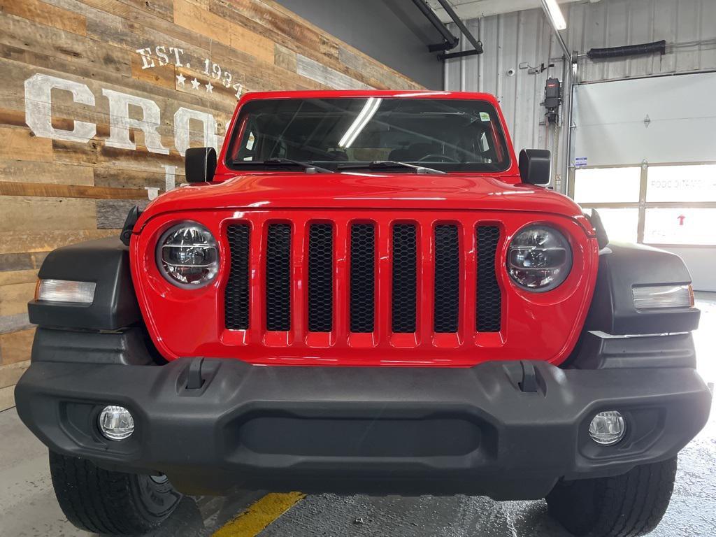 used 2022 Jeep Wrangler car, priced at $29,000