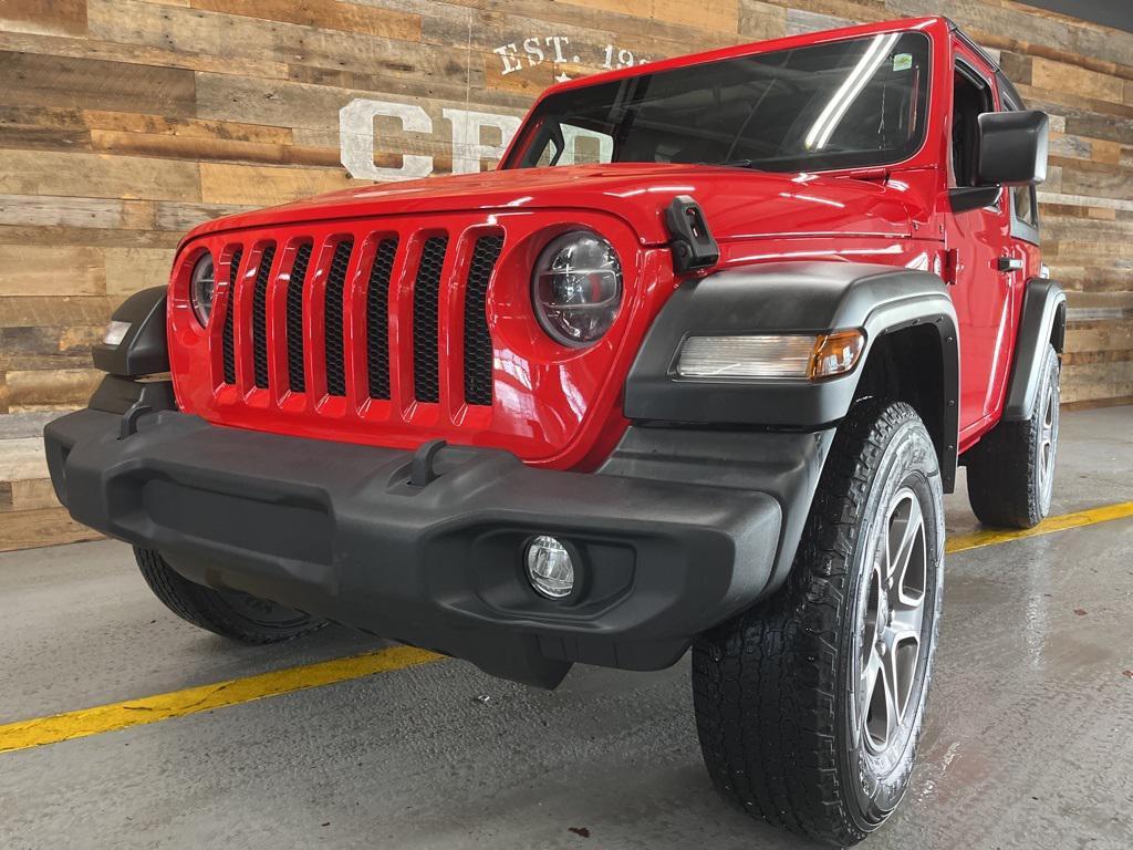 used 2022 Jeep Wrangler car, priced at $29,000
