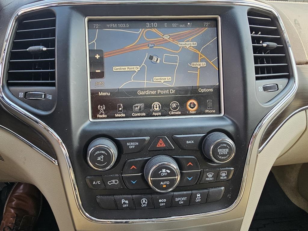 used 2017 Jeep Grand Cherokee car, priced at $20,500