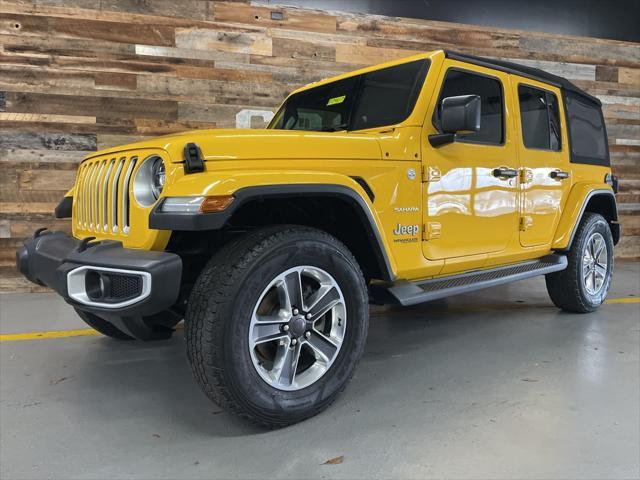 used 2021 Jeep Wrangler Unlimited car, priced at $33,610