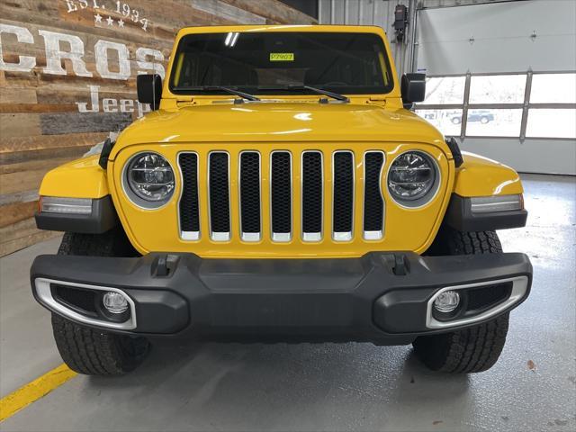 used 2021 Jeep Wrangler Unlimited car, priced at $33,610