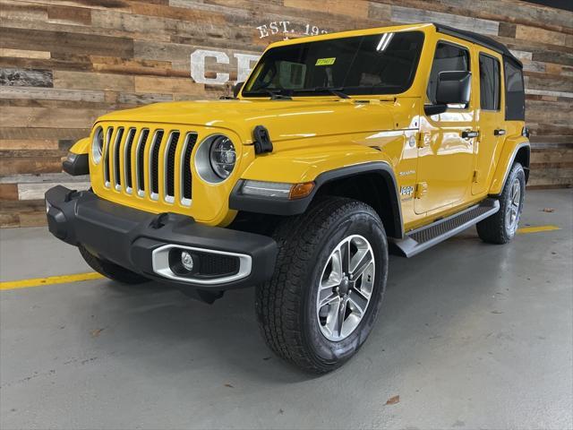 used 2021 Jeep Wrangler Unlimited car, priced at $33,610