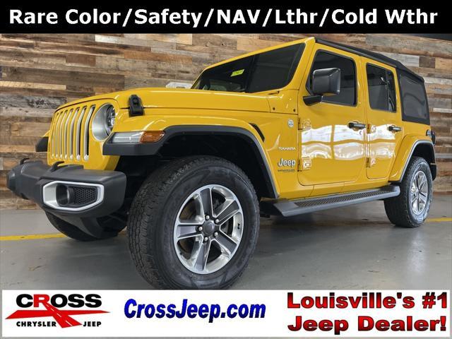 used 2021 Jeep Wrangler Unlimited car, priced at $33,610