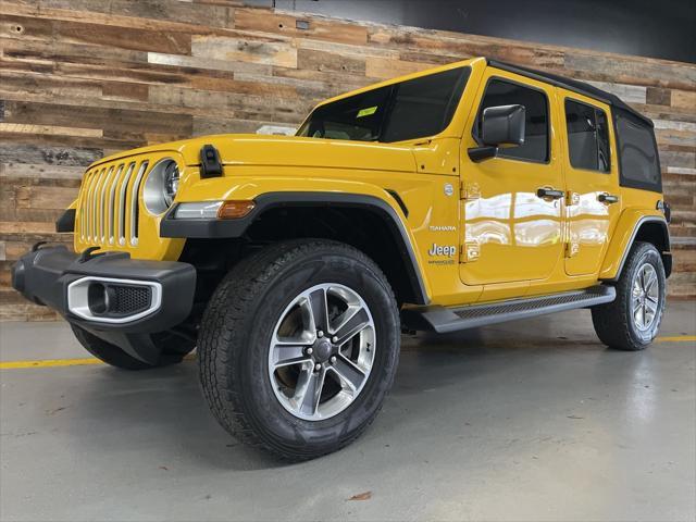 used 2021 Jeep Wrangler Unlimited car, priced at $33,610