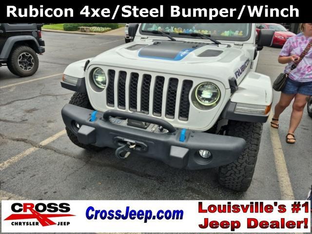 used 2021 Jeep Wrangler Unlimited 4xe car, priced at $33,669