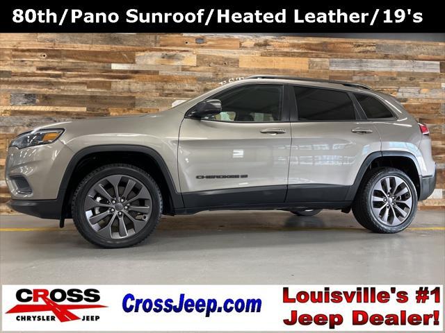 used 2021 Jeep Cherokee car, priced at $23,574