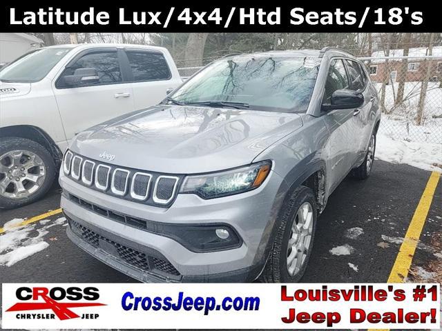 used 2022 Jeep Compass car, priced at $23,038