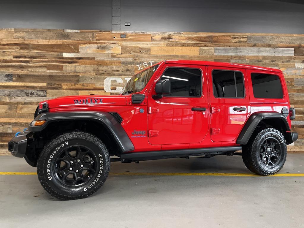 used 2023 Jeep Wrangler 4xe car, priced at $31,352