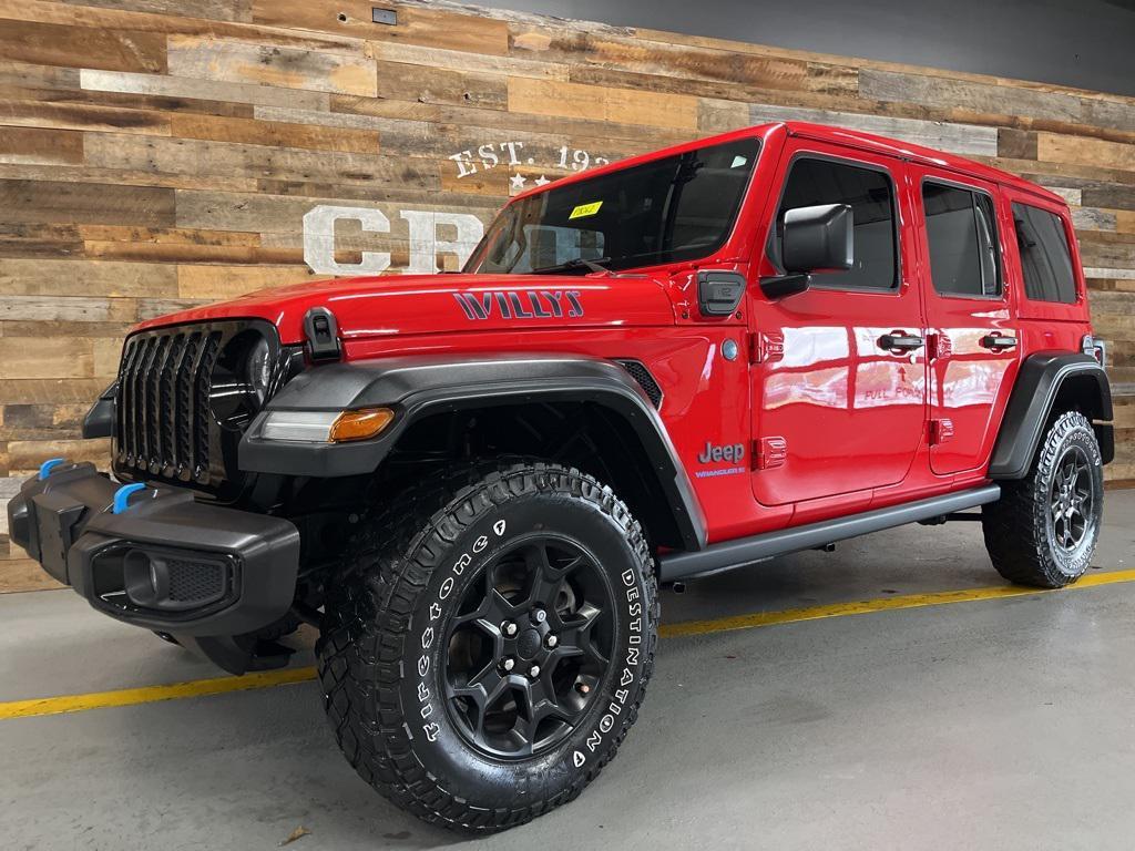 used 2023 Jeep Wrangler 4xe car, priced at $31,352