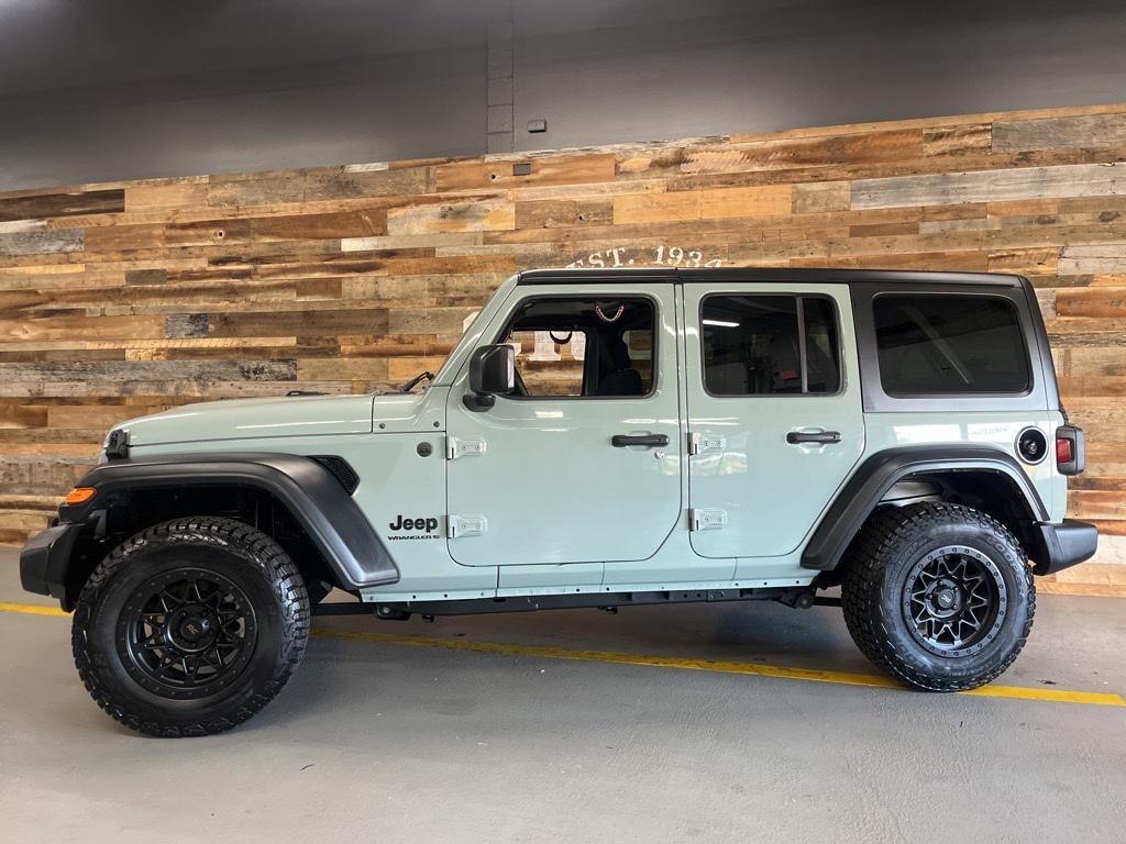 used 2023 Jeep Wrangler car, priced at $27,517
