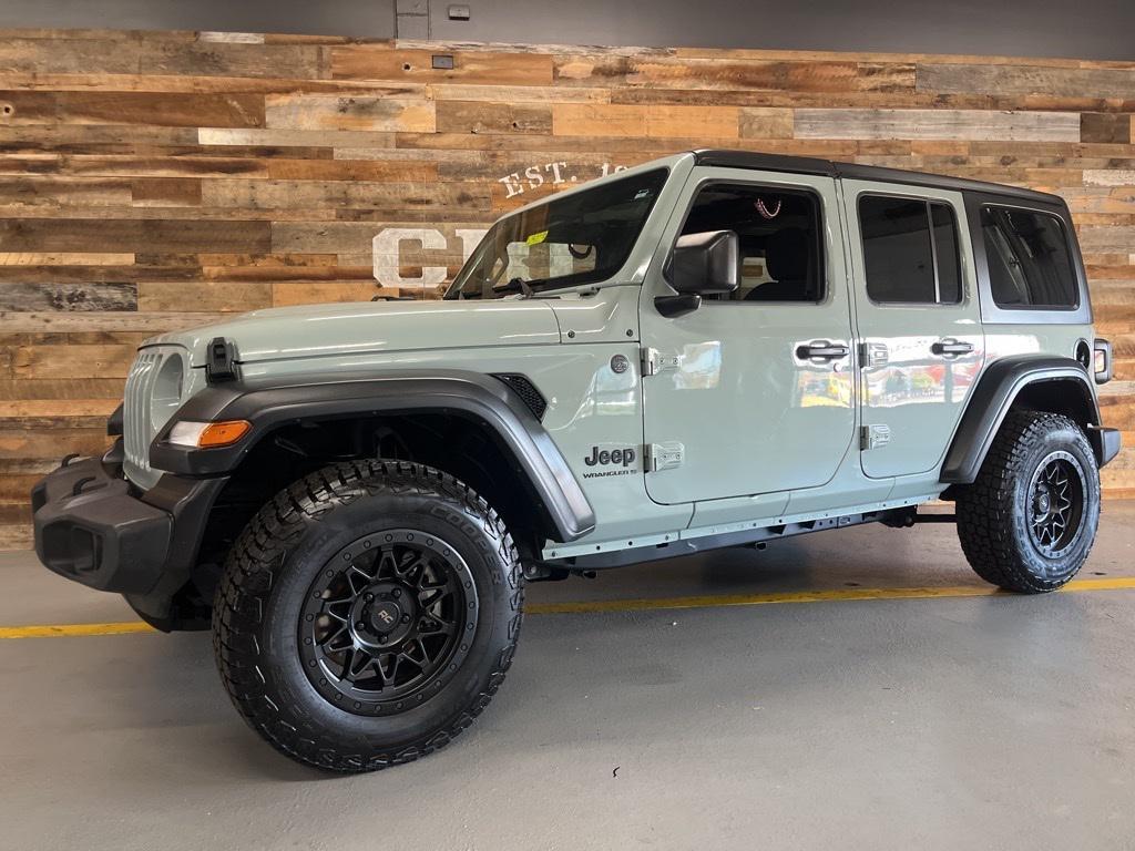 used 2023 Jeep Wrangler car, priced at $27,517