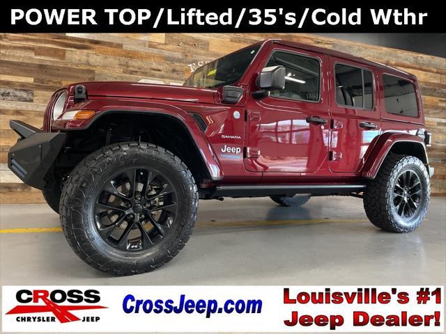 used 2021 Jeep Wrangler Unlimited car, priced at $36,279