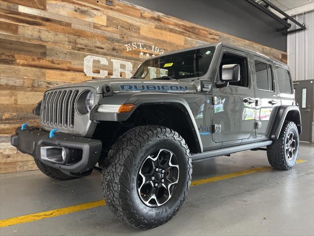 used 2022 Jeep Wrangler Unlimited 4xe car, priced at $38,275