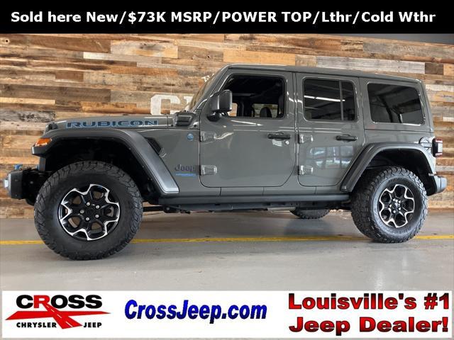 used 2022 Jeep Wrangler Unlimited 4xe car, priced at $38,275
