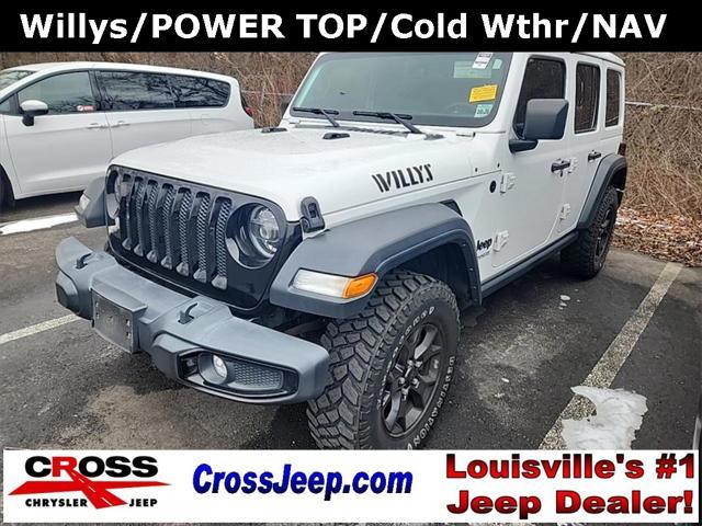 used 2021 Jeep Wrangler car, priced at $34,323