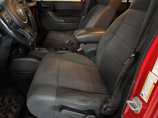 used 2012 Jeep Wrangler Unlimited car, priced at $13,100
